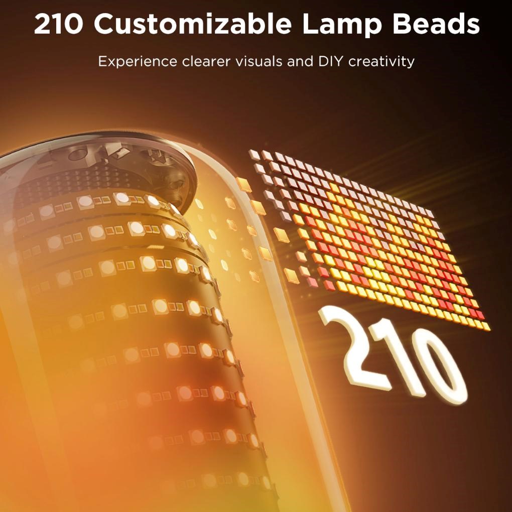 Govee Table Lamp 2 RGBW Akumulátorová lampa s reproduktorem - zvuk od JBL5 