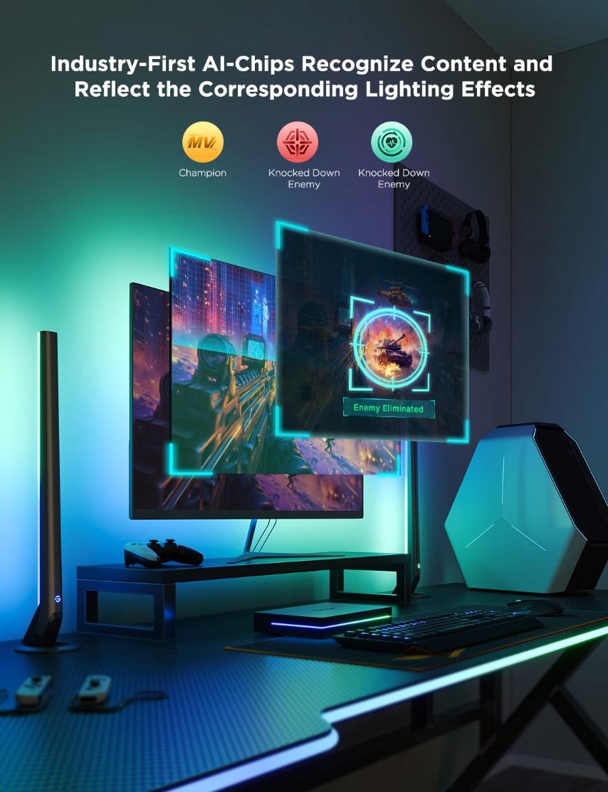 Govee AI Sync Box Kit 2 Smart sada PC osvětlení 27-34
