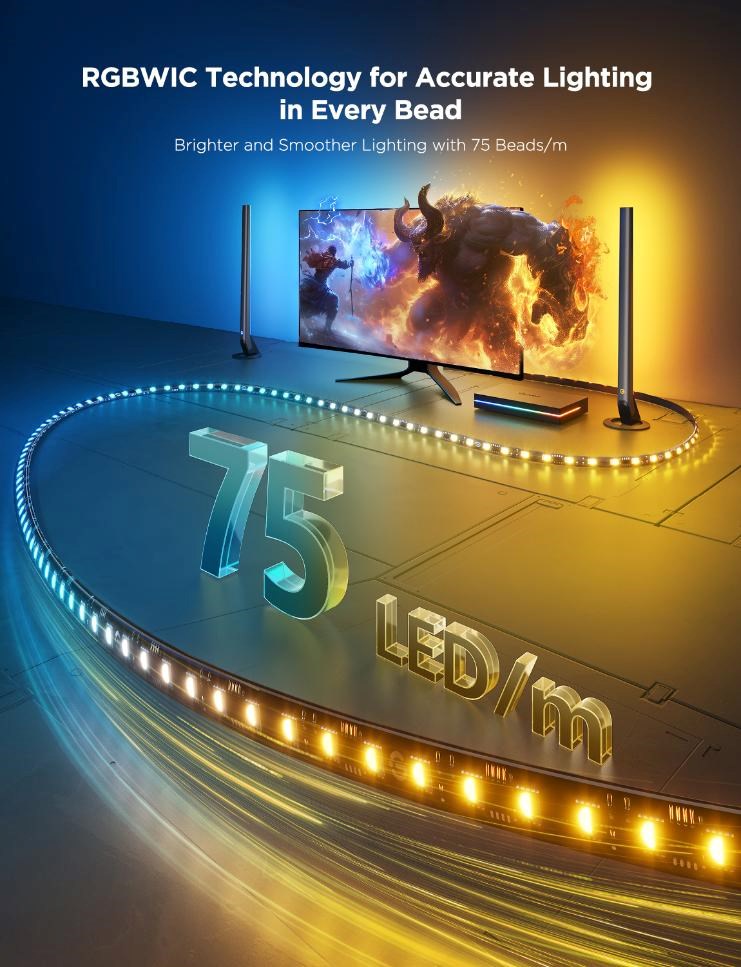 Govee AI Sync Box Kit 2 Smart sada PC osvětlení 27-34