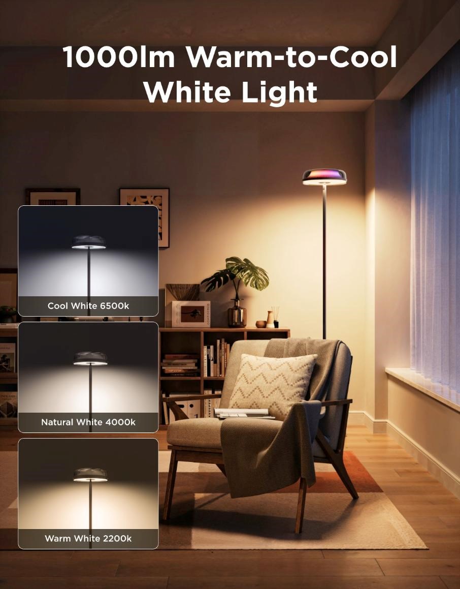 Govee Uplighter RGBICWW stojací lampa Matter3 