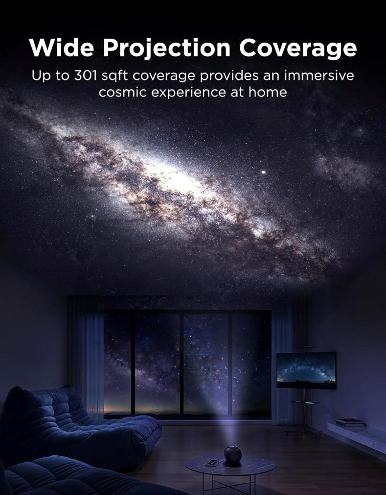 Govee Galaxy Light Projector 2 Pro Matter s reproduktorem0 