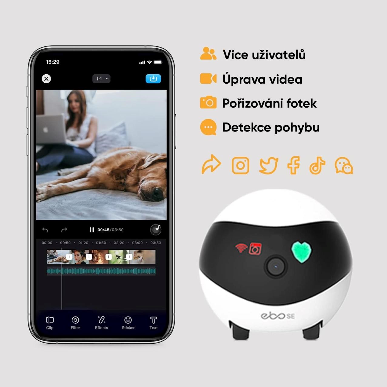 Enabot EBO SE - Robotický společník s kamerou1 