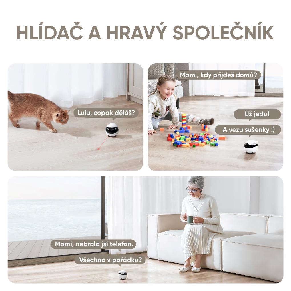 Enabot EBO Air 2 - Robotický AI společník s 2K kamerou0 