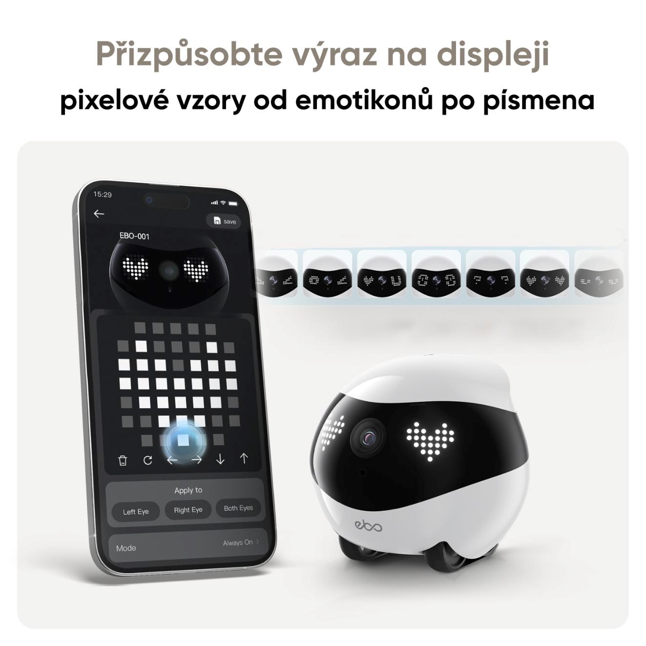 Enabot EBO Air 2 - Robotický AI společník s 2K kamerou7 