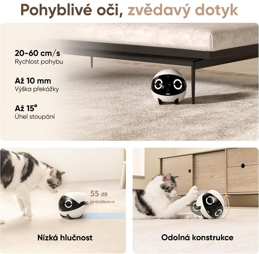 Enabot ROLA Mini - Robotický společník s 2K kamerou1 