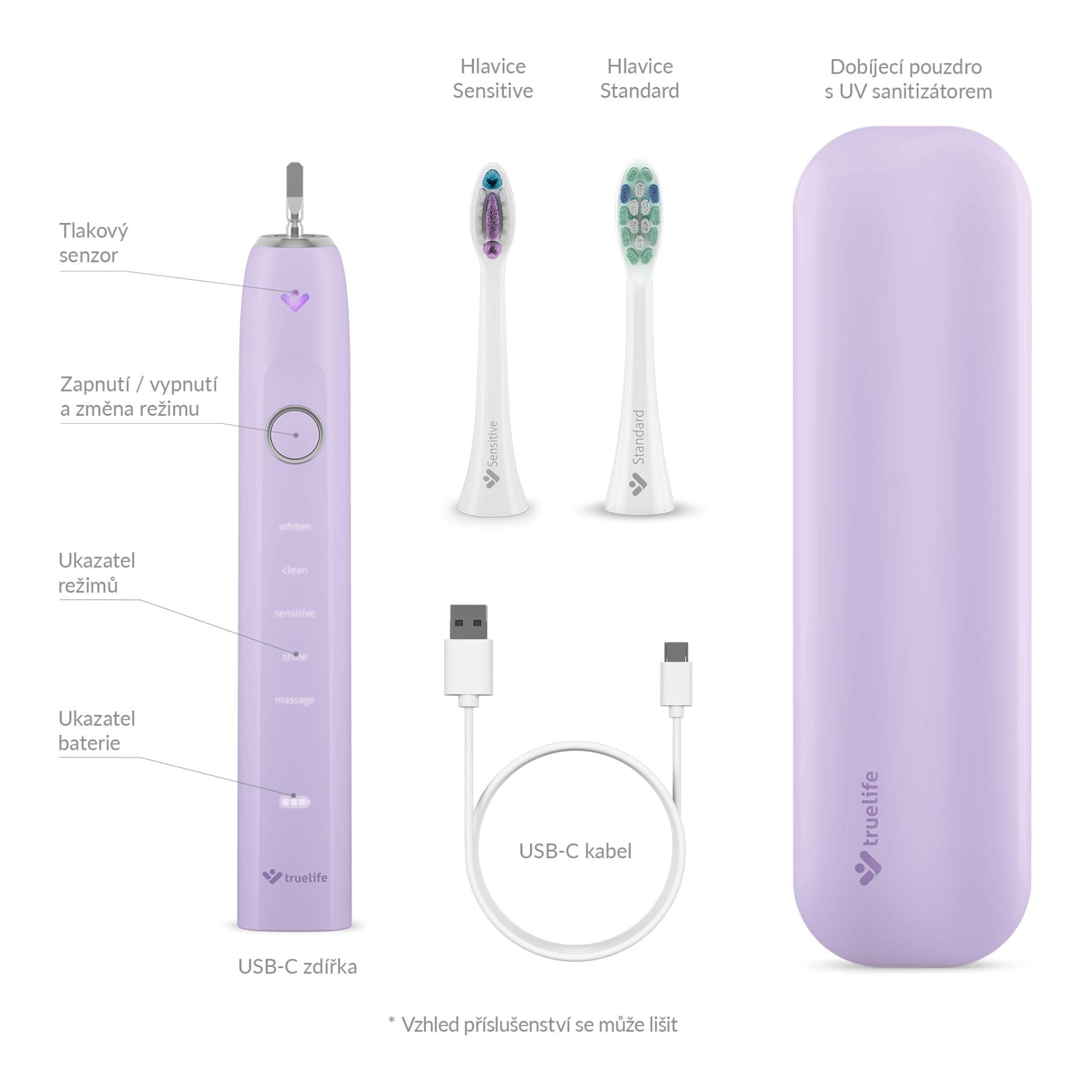 TrueLife SonicBrush Clean70 UV Lavender11 
