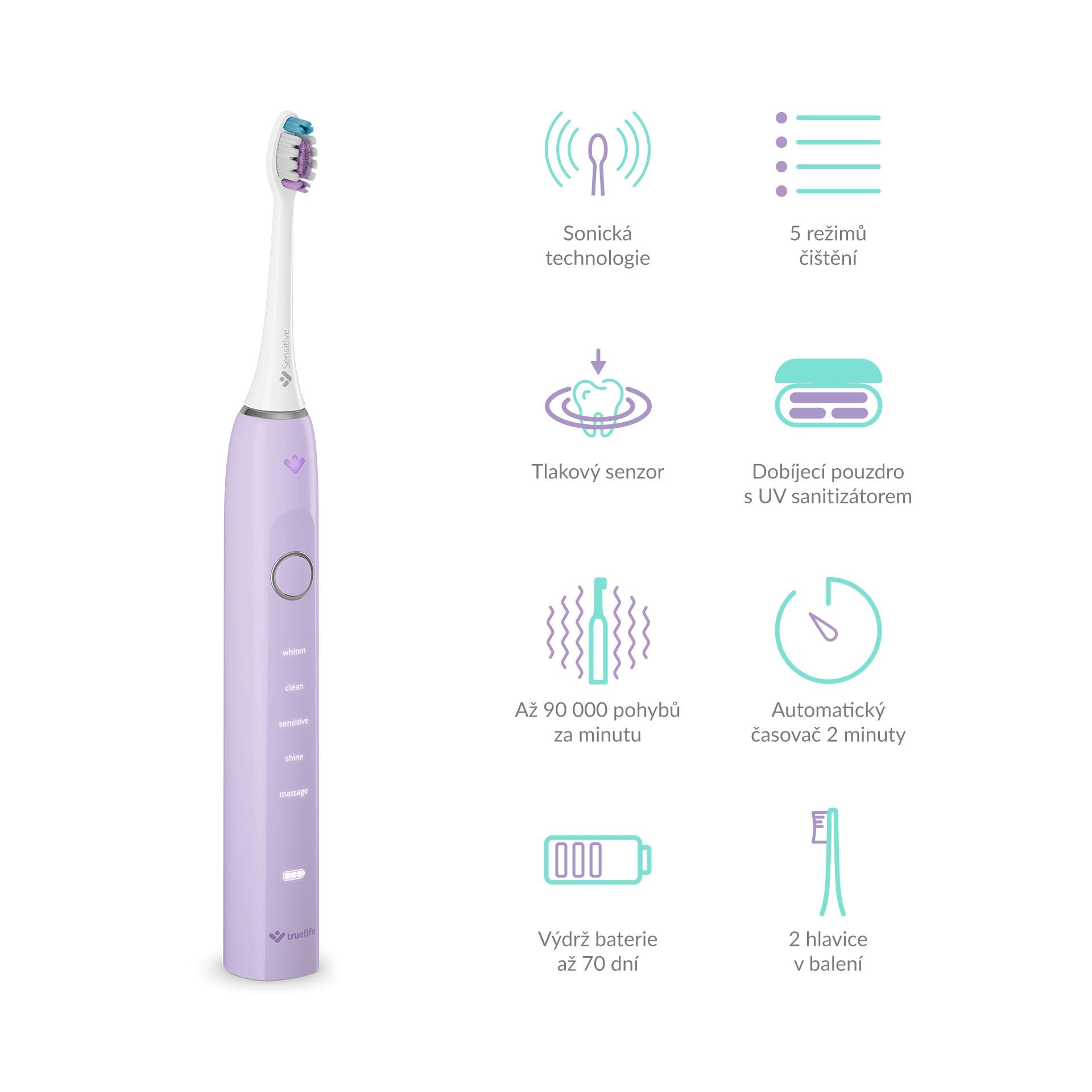 TrueLife SonicBrush Clean70 UV Lavender4 