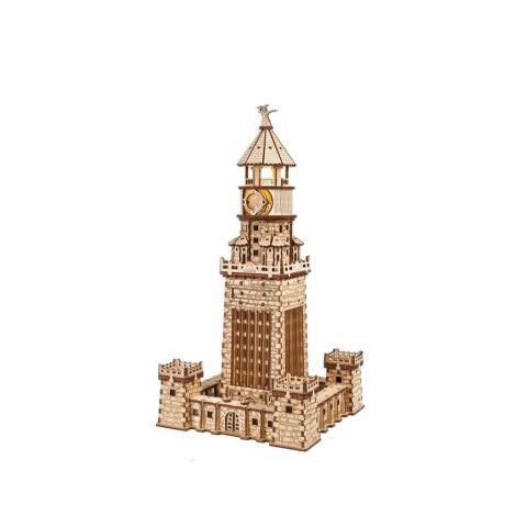 Ugears 3D dřevěné mechanické puzzle Alexandrijský maják0 