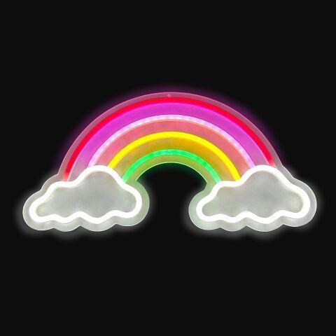 2Kids Toys LED NEON LIGHT lampička Duha s mraky0 