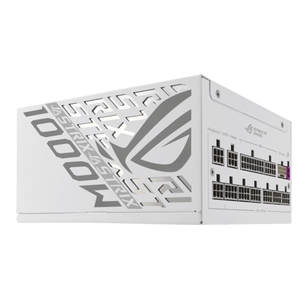 ASUS zdroj ROG STRIX 1000W White,  135mm,  80 Plus Platinum,  Plně modulární,  ATX 3.111 