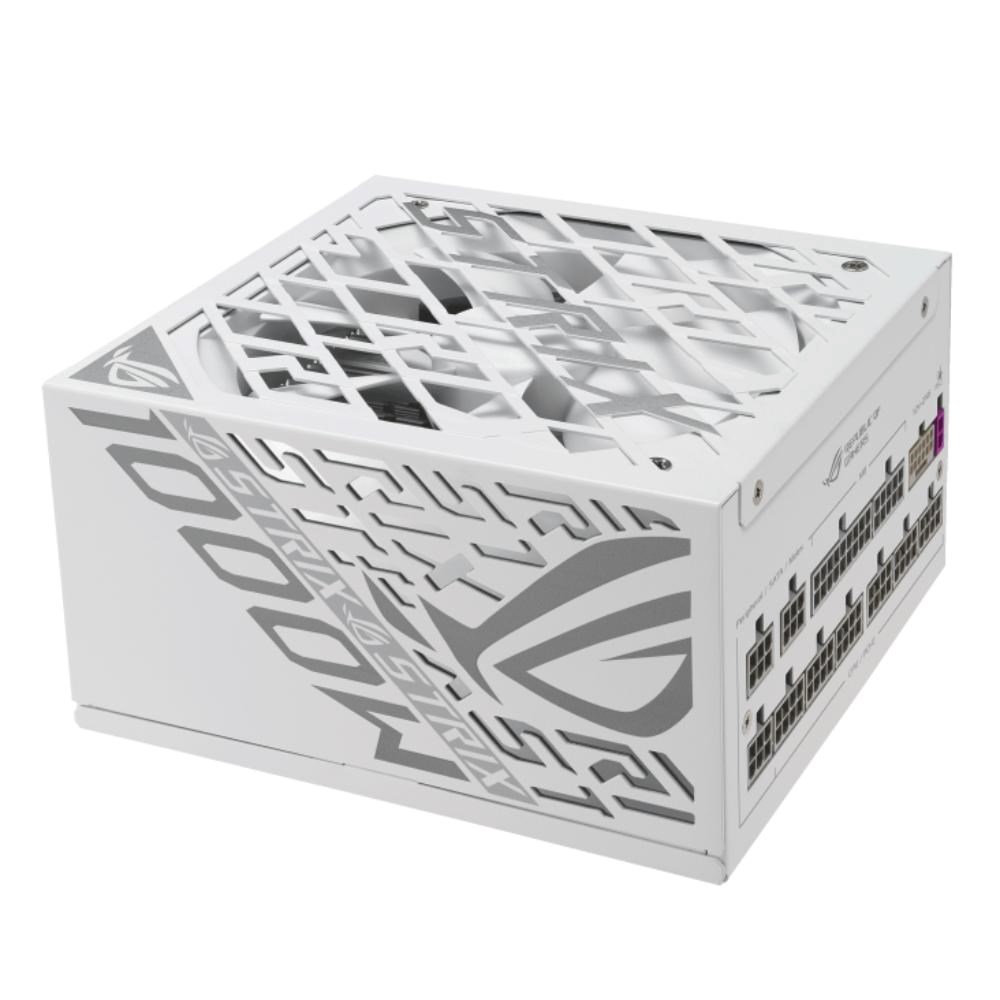 ASUS zdroj ROG STRIX 1000W White,  135mm,  80 Plus Platinum,  Plně modulární,  ATX 3.112 