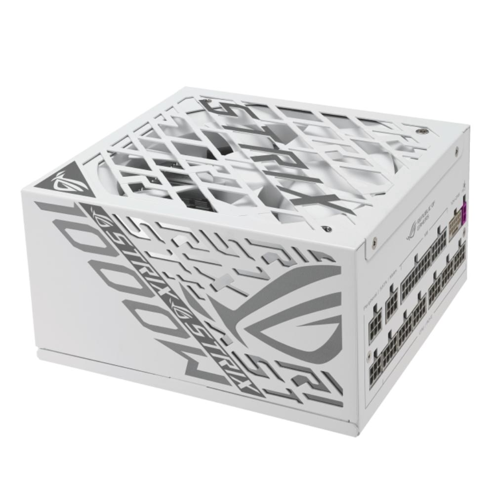 ASUS zdroj ROG STRIX 1000W White,  135mm,  80 Plus Platinum,  Plně modulární,  ATX 3.12 