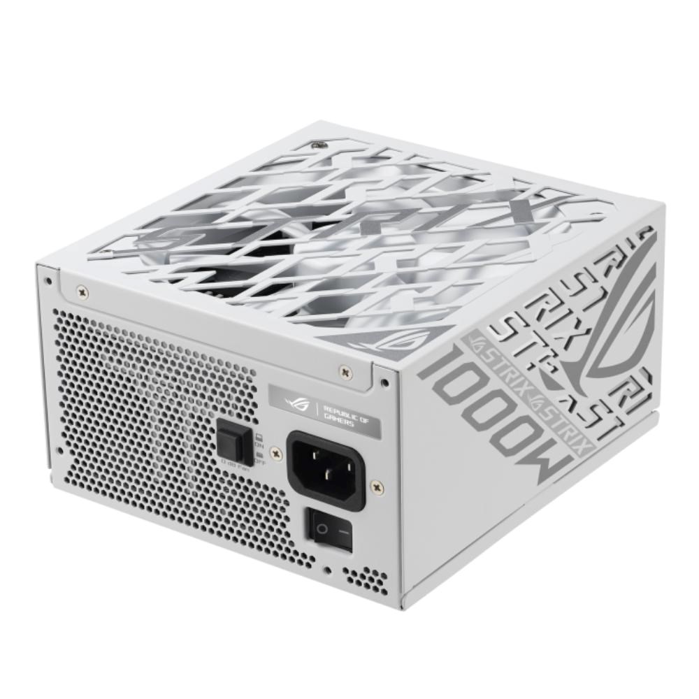 ASUS zdroj ROG STRIX 1000W White,  135mm,  80 Plus Platinum,  Plně modulární,  ATX 3.13 