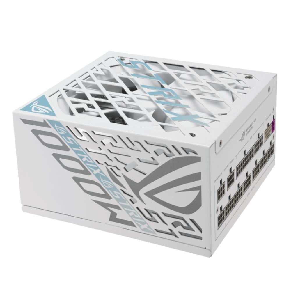 ASUS zdroj ROG STRIX 1000W White,  135mm,  80 Plus Platinum,  Plně modulární,  ATX 3.14 