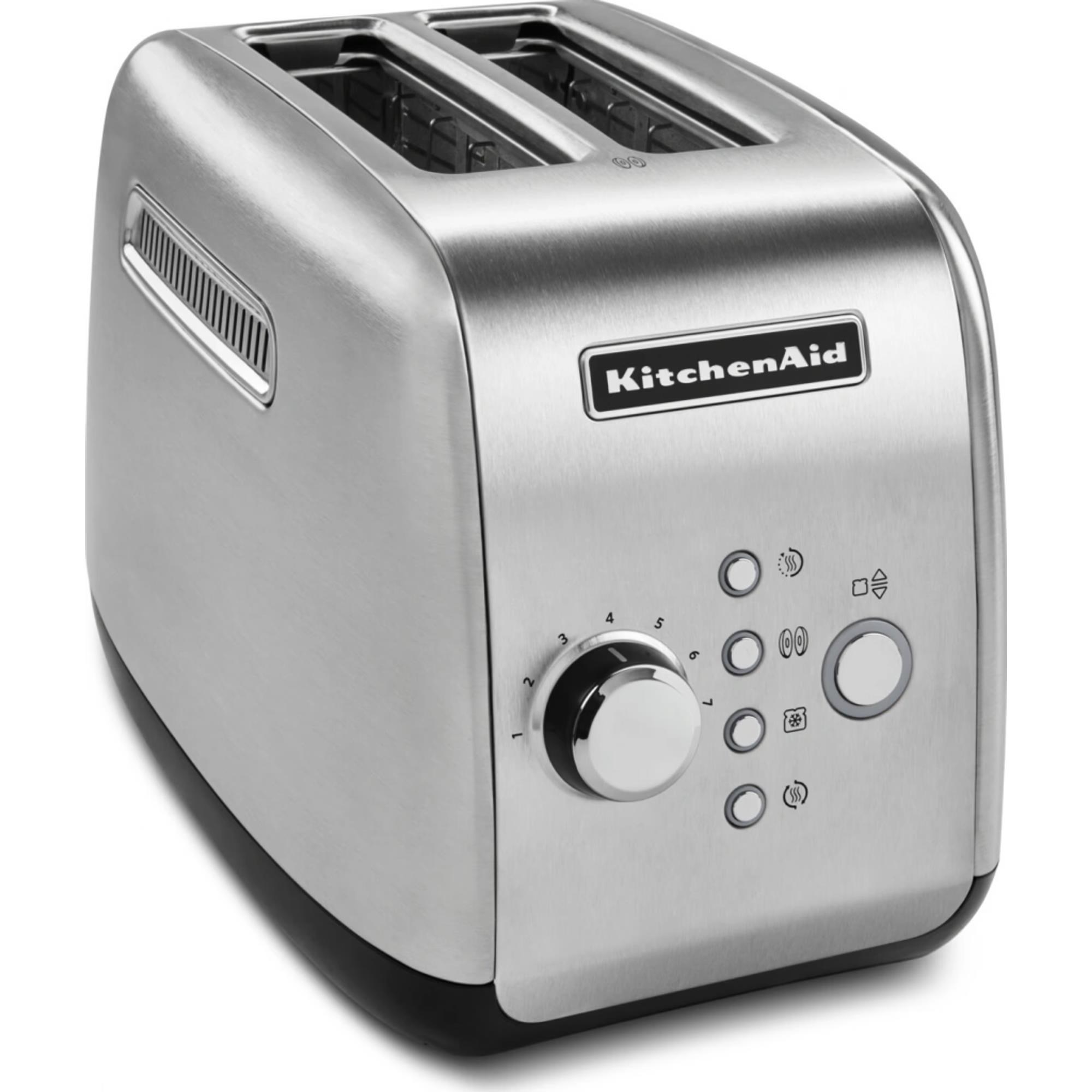 KitchenAid Toustovač 5KMT221ESX Stříbrný1 