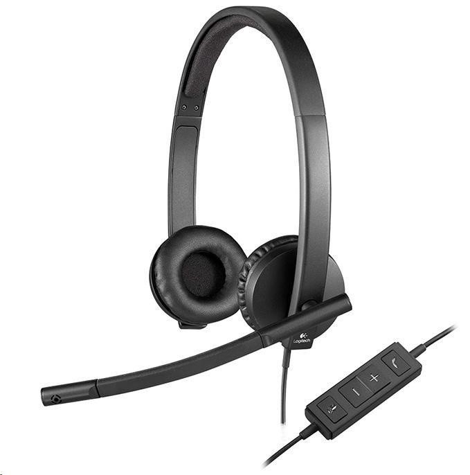 Akcia Náhl. sada Logitech Stereo USB Headset H570e_