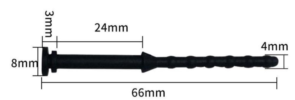 1stCOOL FAN-RIVET-B SilentMount – Silikónový antivibračný nit pre ventilátory a filtre1 
