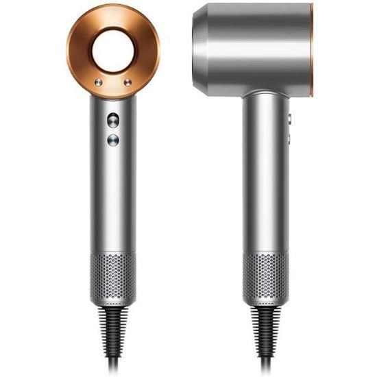 DYSON Supersonic Origin HD07 fén,  1600 W,  3 rychlosti,  4 teploty,  koncentrátor,  stříbrná/ měděná4 