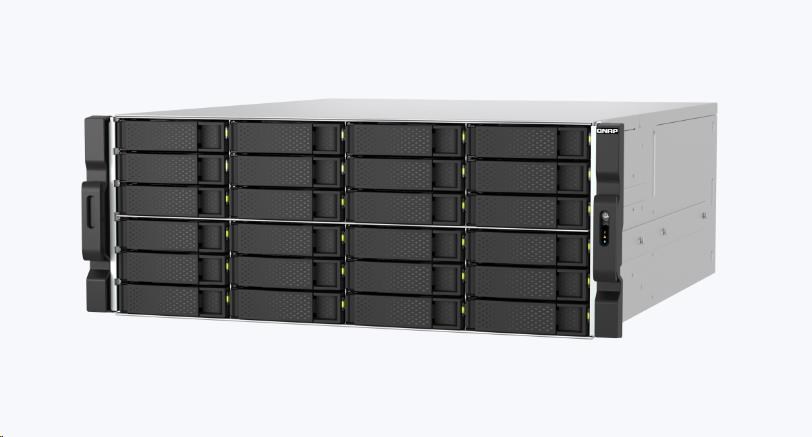 QNAP TS-h2477AXU-RP-R7-32G (Ryzen Pro 5, 3GHz, ZFS, 32GB DDR5 RAM, 24x SATA, 2x 2, 5GbE, 2x 10GbE)