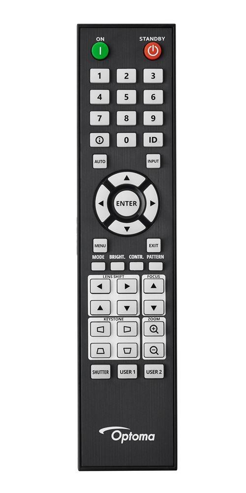 Optoma projektor ZU1100 (DLP,  FULL 3D,  Laser,  WUXGA ,  9600 ANSI,  2 000 000:1,  HDMI,  VGA,  RS232,  RJ45)4 