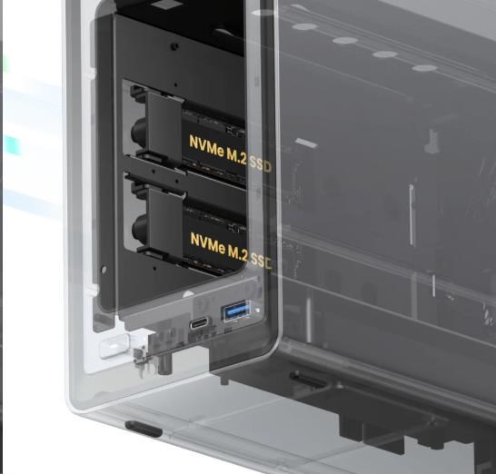 UGREEN NASync DXP2800 (4C/ IntelN100/ 3, 4GHz/ 8GBRAM/ 2xSATA/ 2xM.2/ 1x2, 5GbE/ 2xUSB2.0/ 2xUSB3.2/ 1xUSB-C/ HDMI)11 