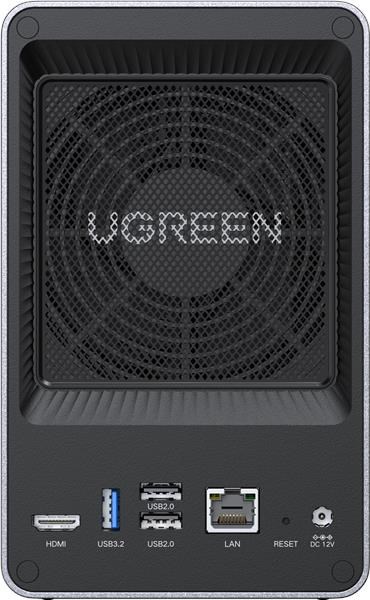 UGREEN NASync DXP2800 (4C/ IntelN100/ 3, 4GHz/ 8GBRAM/ 2xSATA/ 2xM.2/ 1x2, 5GbE/ 2xUSB2.0/ 2xUSB3.2/ 1xUSB-C/ HDMI)1 