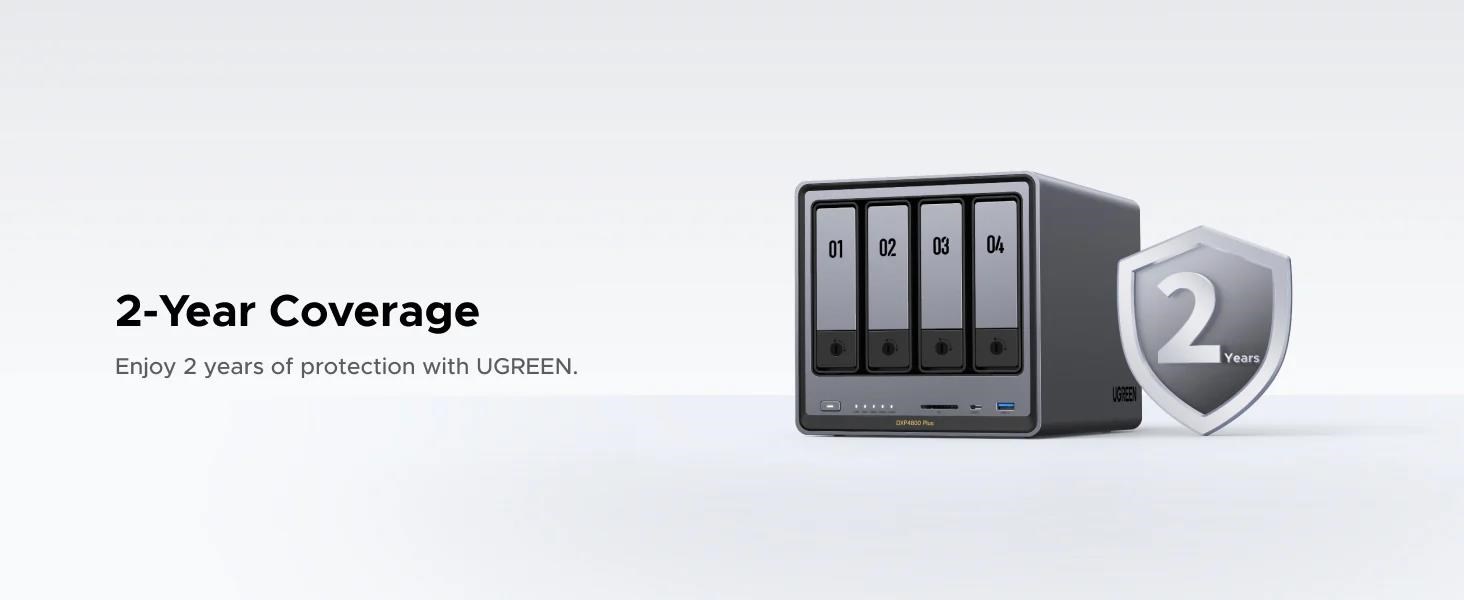 UGREEN NASync DXP4800 Plus (6C/ Gold8505/ 4, 4GHz/ 8GBRAM/ 4xSATA/ 2xM.2/ 1x2, 5GbE/ 1x10GbE/ 2xUSB2.0/ 2xUSB3.2/ 1xUSB-C/ HDMI/ SD)6 