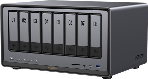 UGREEN NASync DXP8800 Plus (10C/ i5-1235U/ 4, 4GHz/ 8GBRAM/ 8xSATA/ 2xM.2/ 2x10GbE/ 1xPCIe/ 2xTB/ 2xUSB2.0/ 2xUSB3.2/ HDMI/ SD)2 