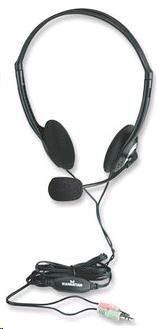 MANHATTAN Sluchátka s mikrofonem Stereo Headset2 