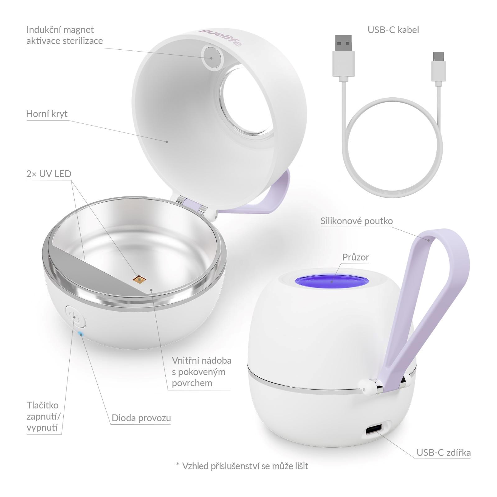Truelife Pacifier UV Sterilizer S3 - sterilizátor dudlíků7 