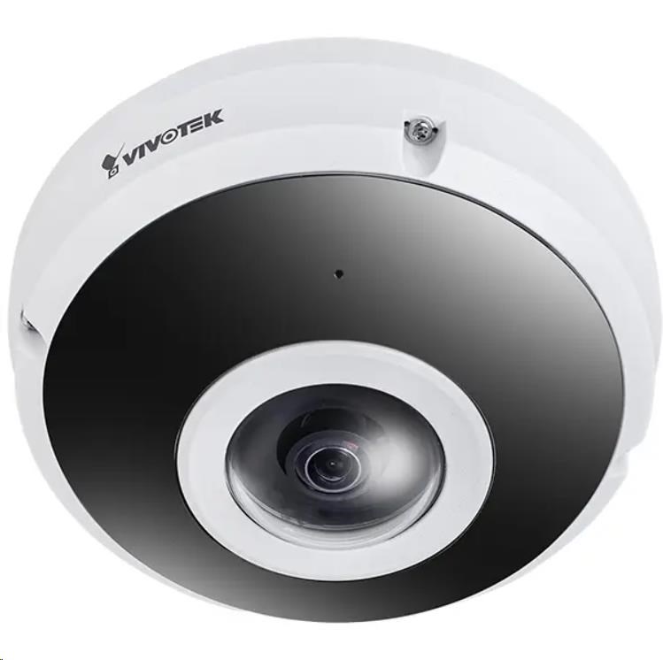 Vivotek FE9391-EHV-V2 (1.18MM) Vnitřní IP kamera 12M (7.9) MPx fisheye,  Adaptivní IR 20m,  360°,  člověk/ vozidlo,  AI VCA a0 