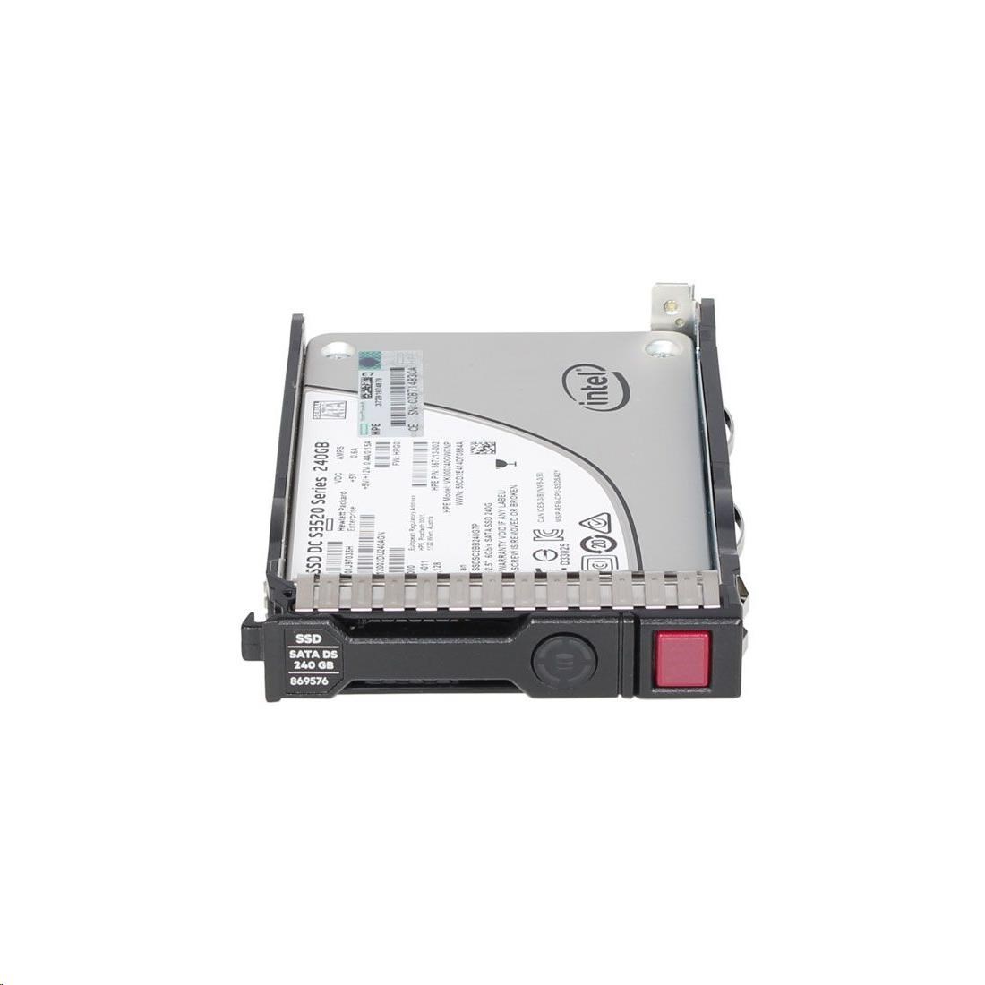 HPE 960GB SATA 6G Mixed Use SFF 2.5i SC 3y MV SSD0 