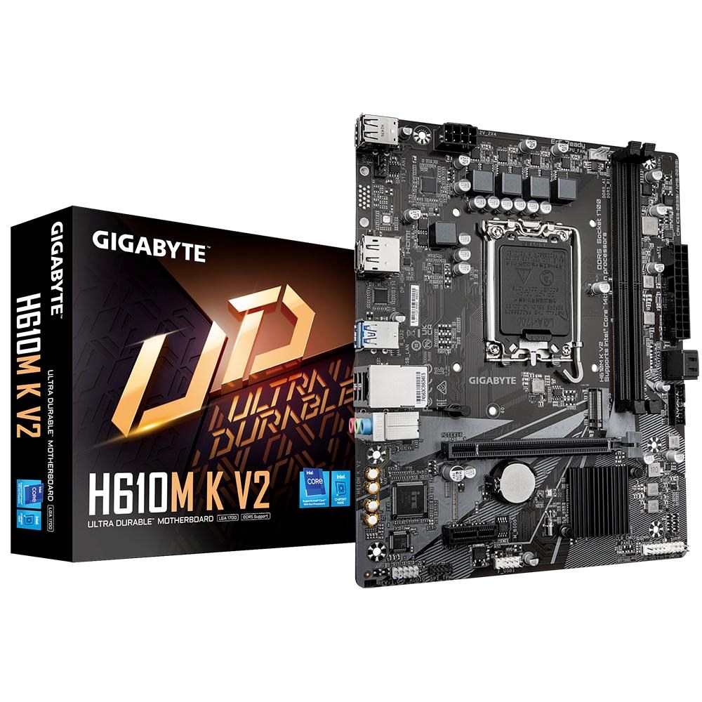 GIGABYTE H610M K V2/ LGA 1700/ mATX