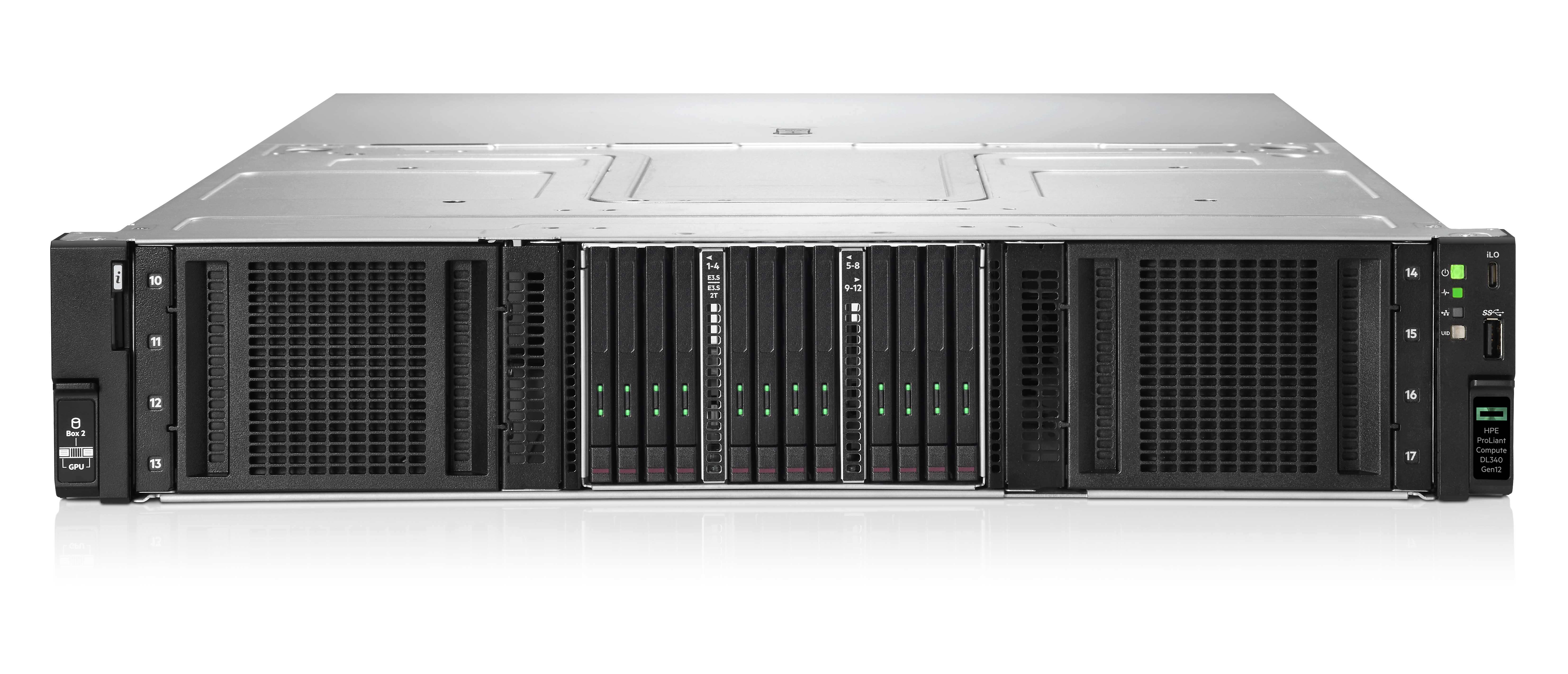 HPE DL340 G12 6505P, 64 GB, 2 x 480 GB SSD