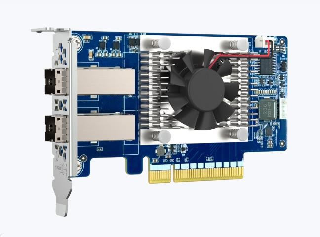 QNAP QXP-830S-3808 externí rozšiřující PCIe SAS karta 12Gb/ s,  SATA 6Gb/ s,  PCIe Gen4 x8,  2x SFF-86443 