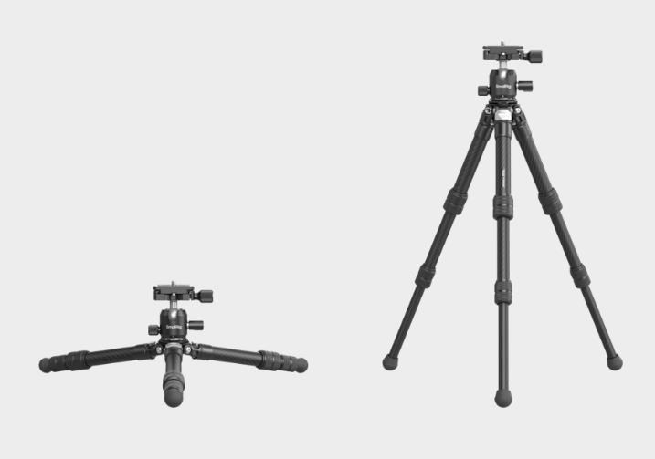 SmallRig 5026 Carbon Fiber Pocket Tripod Kit2 