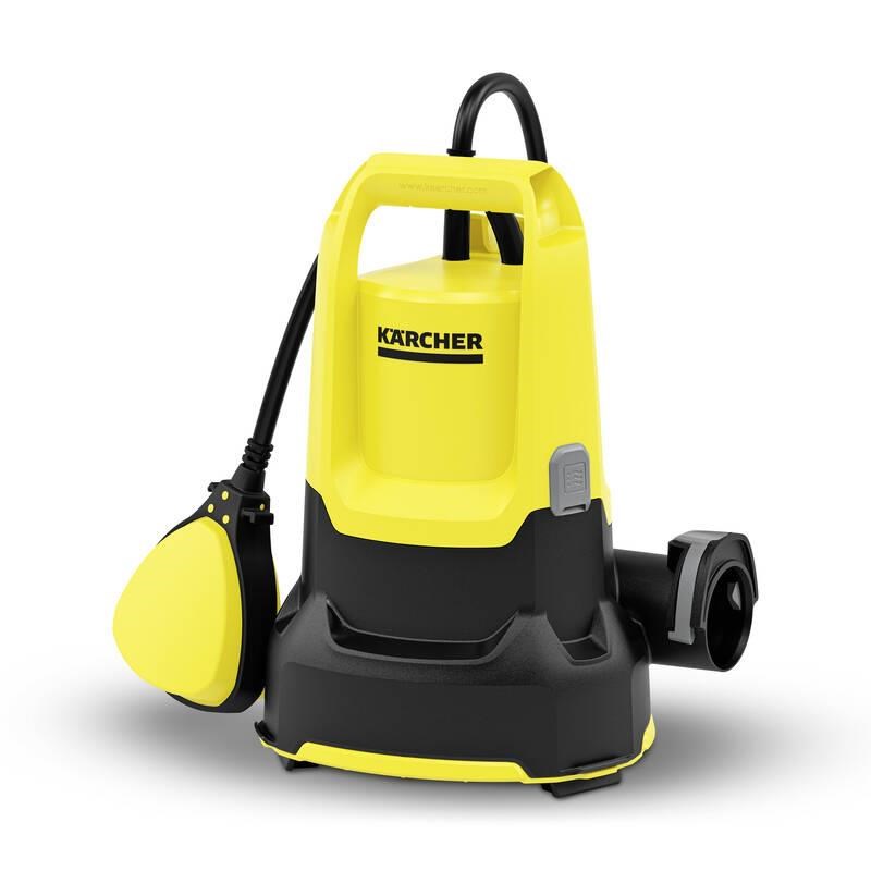 Karcher SP 9.000 Flat ponorné čerpadlo,  280 W,  max hloubka sání 7 m,  9000 l/ hod,  plovákový spínač0 