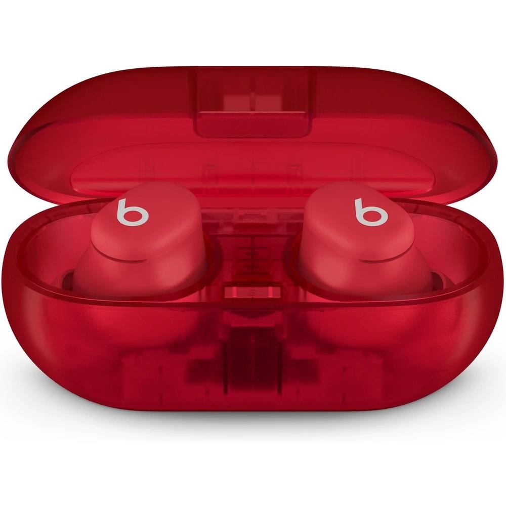 Beats Solo Buds - True Wireless Earbuds - Transparent Red1 