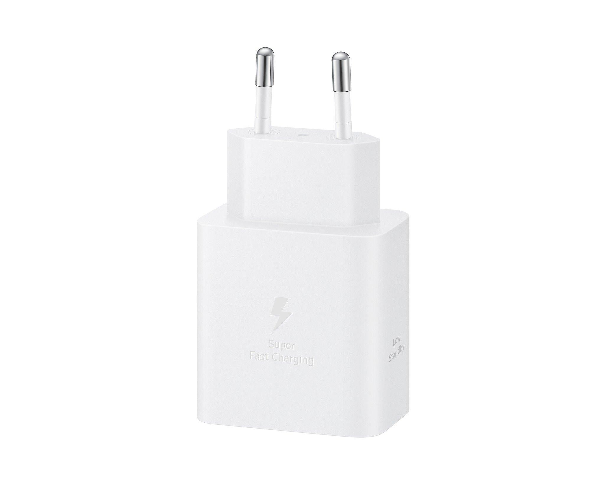 Samsung USB-C 45W Cestovní nabíječka + USB-C Datový Kabel White0 