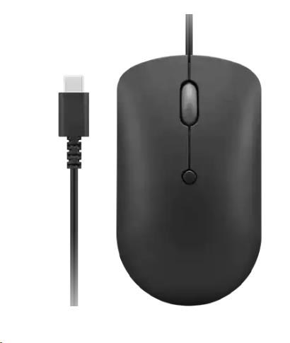 LENOVO 400 USB-C Wired Compact Mouse - myš0 