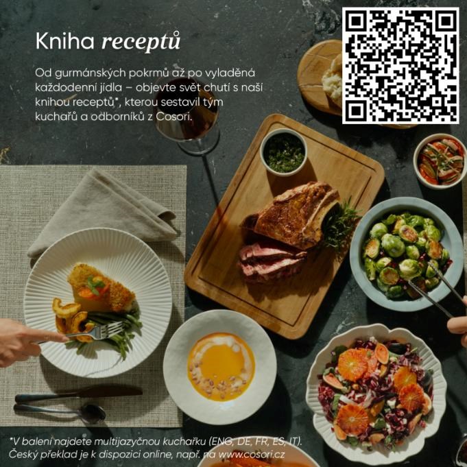Cosori Iconic Single chytrá horkovzdušná fritéza 6, 2 L nerez8 