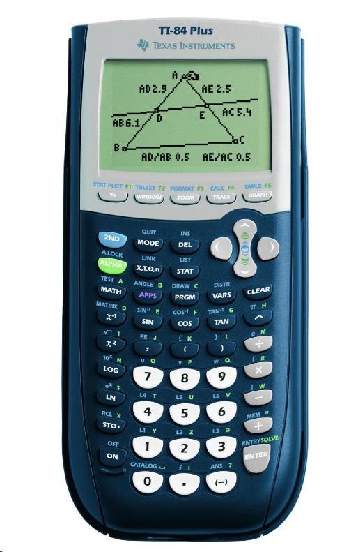 TEXAS Instrument kalkulačka - TI-84 PLUS Grafický kalkulátor0 