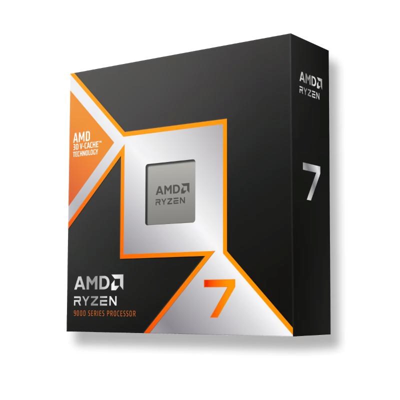 CPU AMD RYZEN 7 9850X3D,  8-core,  až 5.6GHz,  104MB cache,  120W,  AMD Radeon Graphics,  socket AM5,  BOX,  bez chladiče0 