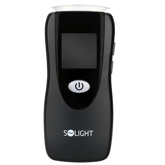 Solight profesionální bezkontaktní alkohol tester,  Fuel Cell,  0, 0 - 5, 0‰ BAC, citlivost 0, 08‰10 