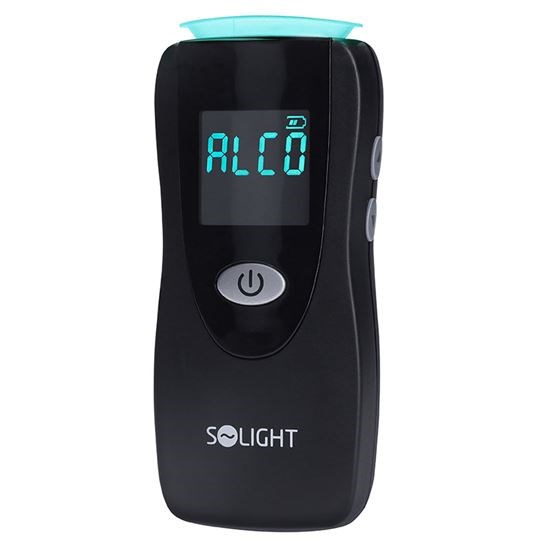 Solight profesionální bezkontaktní alkohol tester,  Fuel Cell,  0, 0 - 5, 0‰ BAC, citlivost 0, 08‰2 