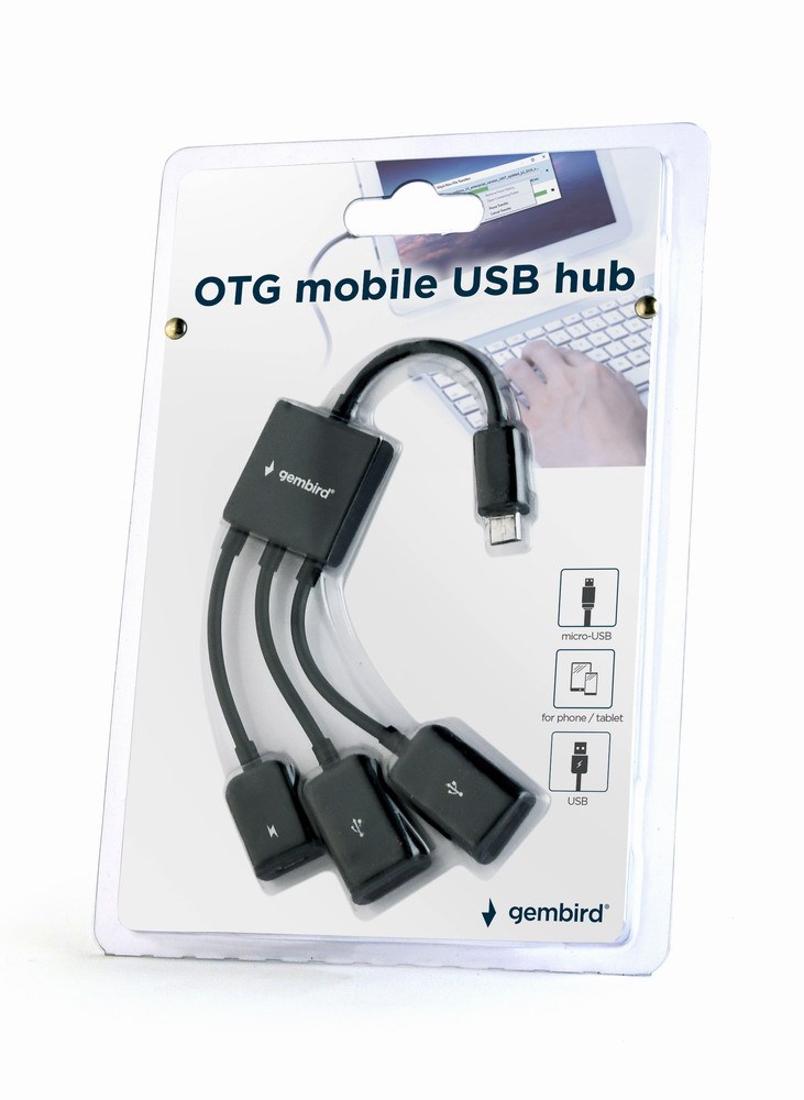 GEMBIRD USB hub UHB-OTG-02,  OTG2 