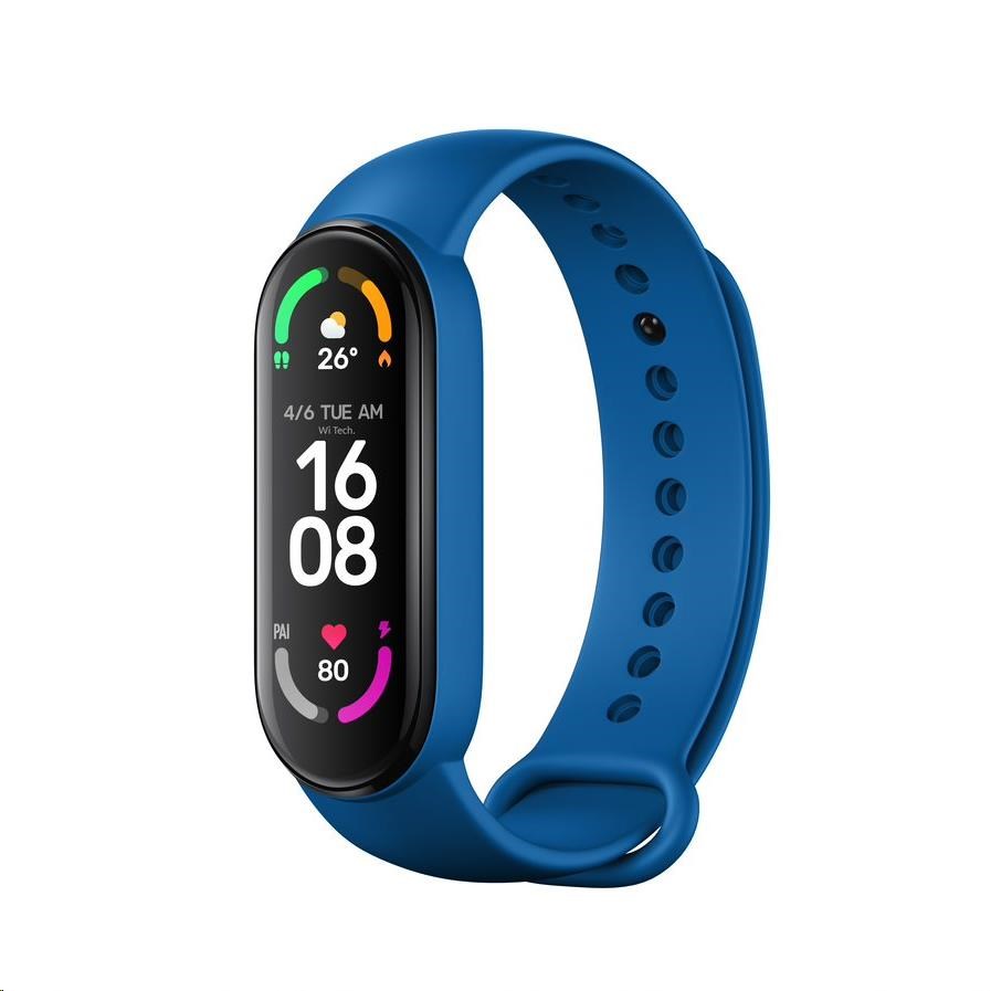 RhinoTech řemínek pro Xiaomi Mi Band 6 safírově modrá0 