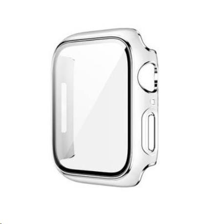 COTECi polykarbonátové pouzdro s ochranou displeje pro Apple Watch 45 mm čirá0 
