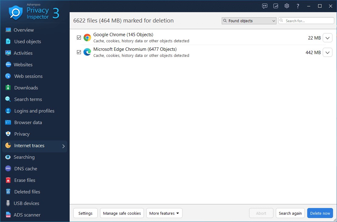 Ashampoo Privacy Inspector 311 
