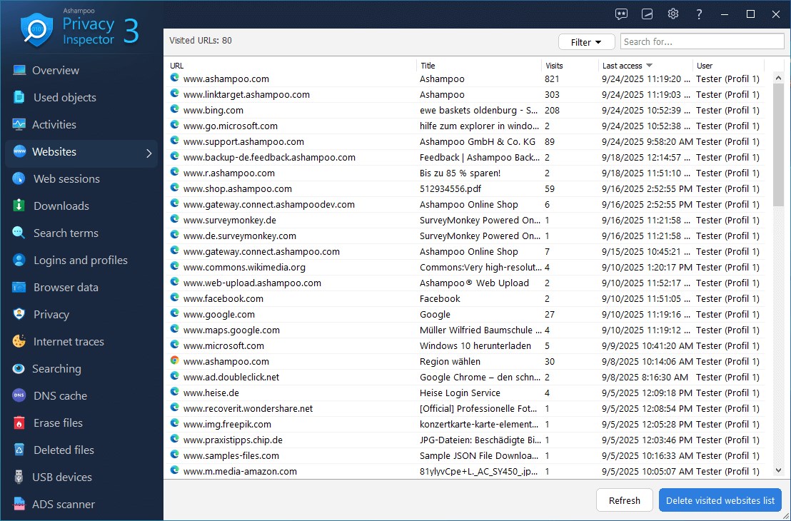 Ashampoo Privacy Inspector 39 